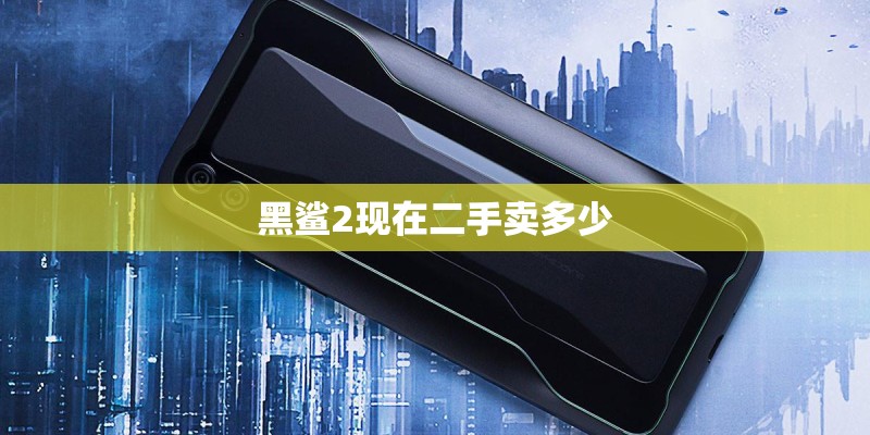 黑鲨2现在二手卖多少