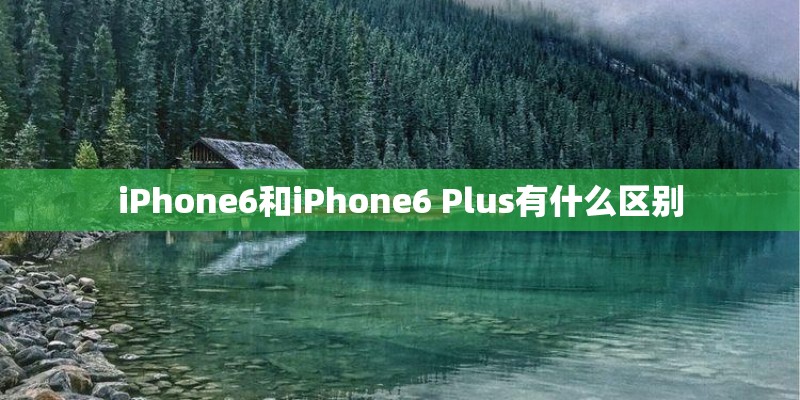 iPhone6和iPhone6 Plus有什么区别